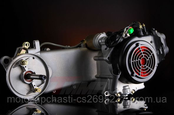 Двигун в зборі 150cc 157QMJ (13" колесо) під два амортизатора TMMP RACING