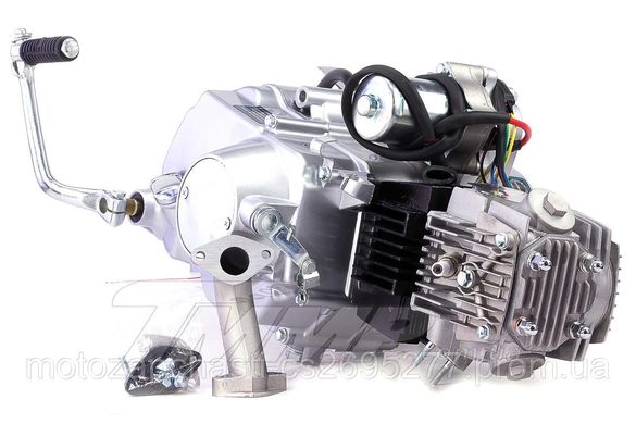Двигун Альфа / Дельта 110 см3 механіка ALPHA LUX