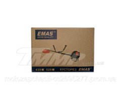 Бензокоса EMAS CG520 (Ніж 3Т, шпуля пластикова, лямка, набір інструментів , пляшка для змішування )