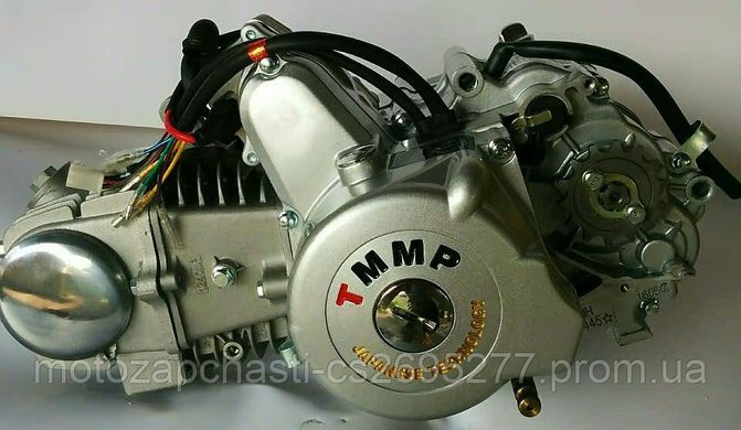 Двигун Дельта/Альфа 125 см3 алюмінієвий циліндр механіка TMMP Racing