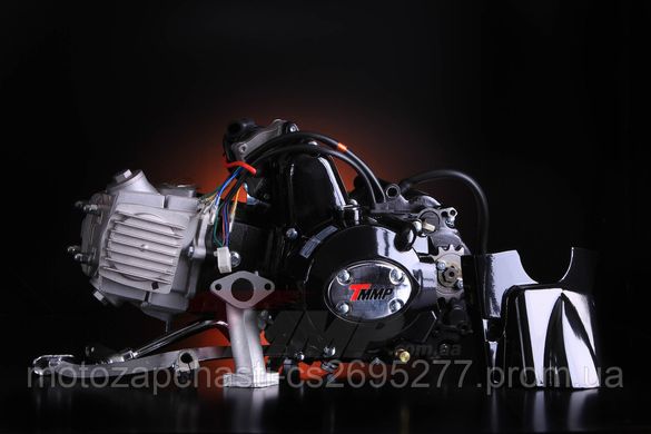 Двигатель Альфа 125 см3 механика чёрный TMMP Racing