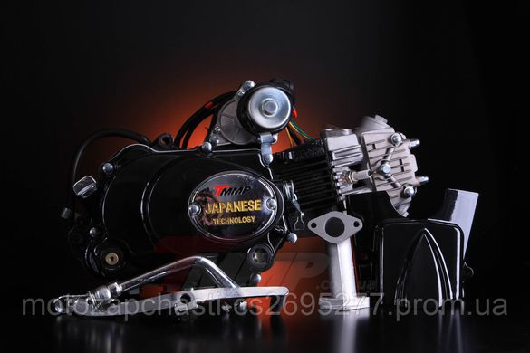 Двигатель Альфа 125 см3 механика чёрный TMMP Racing
